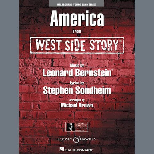 America (from West Side Story) (arr. Michael Brown) - Eb Alto Saxophone 2