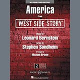 America (from West Side Story) (arr. Michael Brown) - Bb Clarinet 3