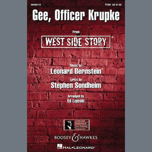 Gee, Officer Krupke (from West Side Story) (arr. Ed Lojeski)