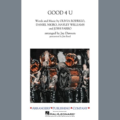 good 4 u (arr. Jay Dawson) - Alto Sax 1