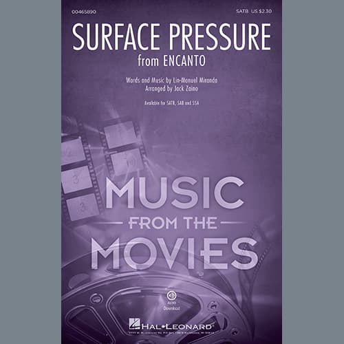 Surface Pressure (from Encanto) (arr. Jack Zaino)