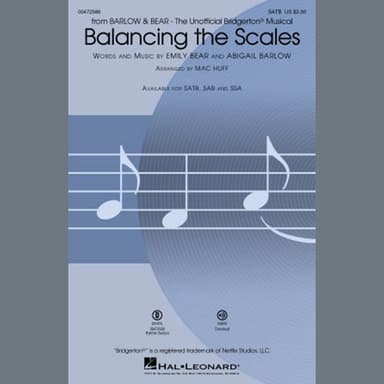 Balancing The Scales (from The Unofficial Bridgerton Musical) (arr. Mac Huff)