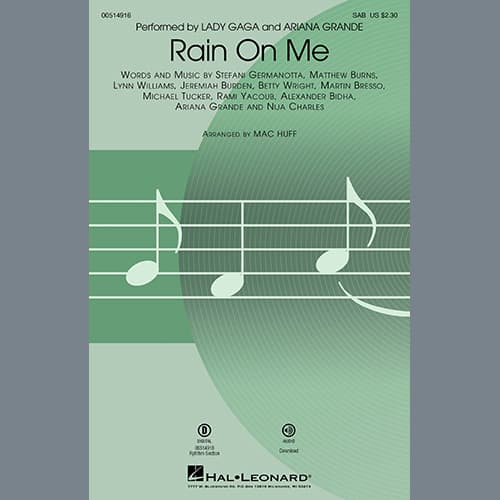 Rain On Me (arr. Mac Huff)