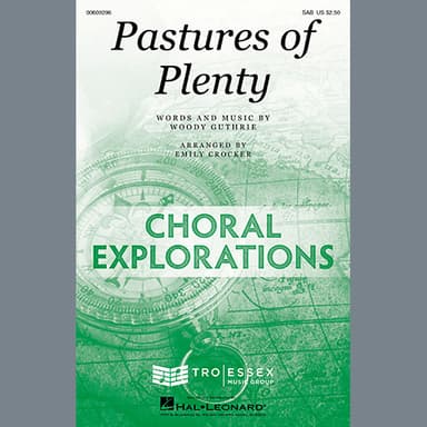 Pastures of Plenty (arr. Emily Crocker)