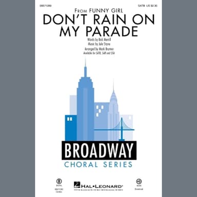 Don't Rain On My Parade (from Funny Girl) (arr. Mark Brymer) - Synthesizer