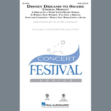 Disney Dreams To Share (Choral Medley)
