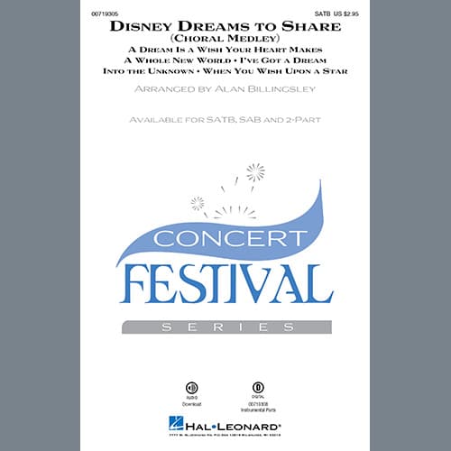 Disney Dreams To Share (Choral Medley)