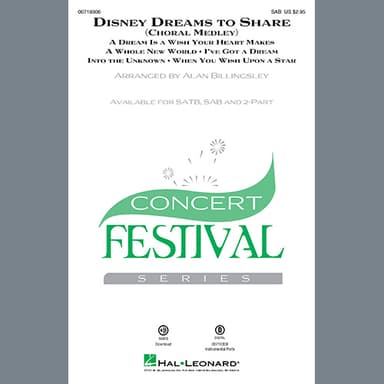 Disney Dreams To Share (Choral Medley)