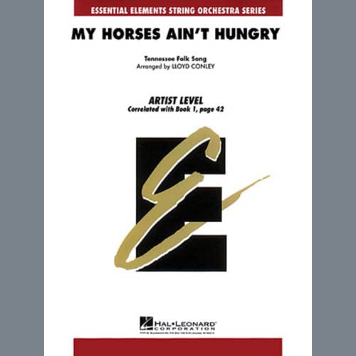 My Horses Ain't Hungry - Full Score