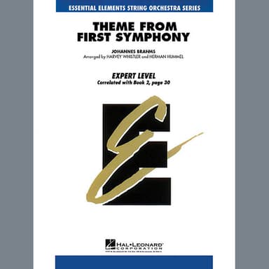 Theme from First Symphony - Full Score