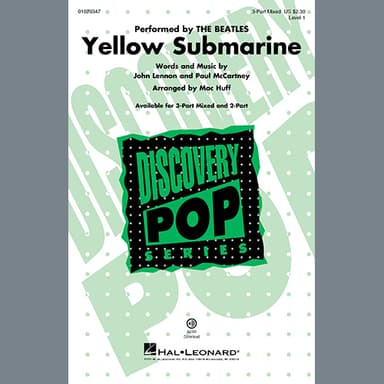 Yellow Submarine (2pt) (arr. Mac Huff)