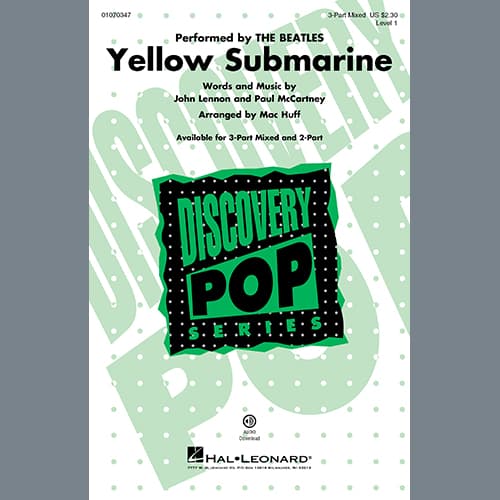 Yellow Submarine (2pt) (arr. Mac Huff)