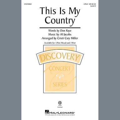 This Is My Country (arr. Cristi Cary Miller)