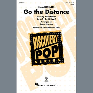 Go the Distance (from Hercules) (arr. Roger Emerson)