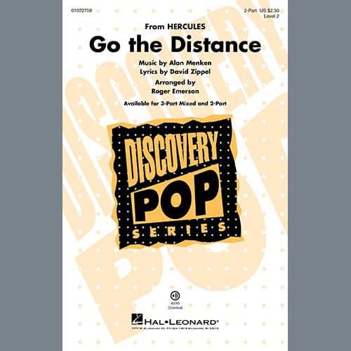 Go the Distance (from Hercules) (arr. Roger Emerson)