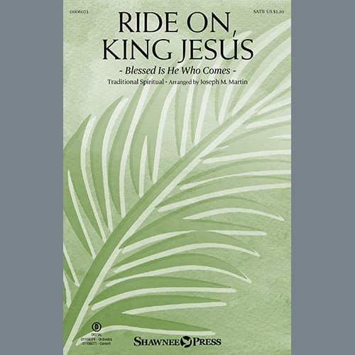 Ride On, King Jesus (arr. Joseph M. Martin) - Flute 2 (Piccolo)