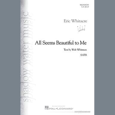All Seems Beautiful To Me