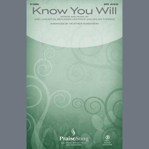 Know You Will (arr. Heather Sorenson) - Full Score