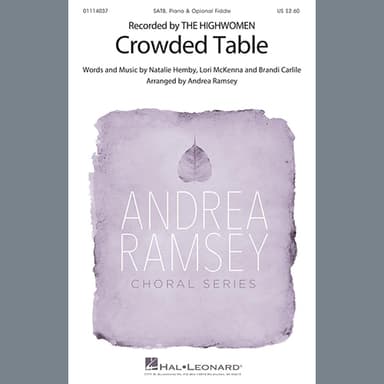 Crowded Table (arr. Andrea Ramsey)
