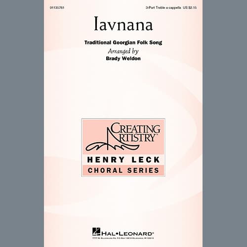 Iavnana (arr. Brady Weldon)
