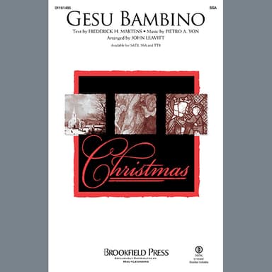 Gesú Bambino (arr. John Leavitt)