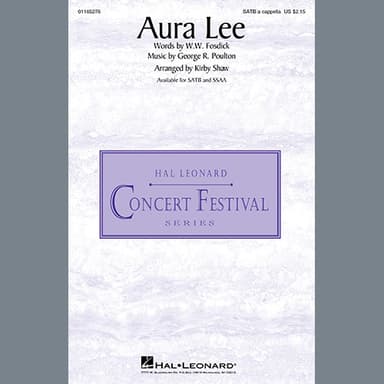 Aura Lee (arr. Kirby Shaw)