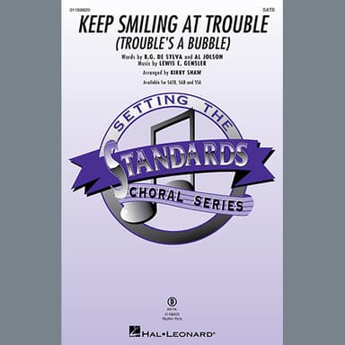 Keep Smiling at Trouble (Trouble's a Bubble) (arr. Kirby Shaw) - Guitar