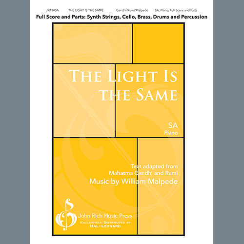 The Light Is the Same - Percussion
