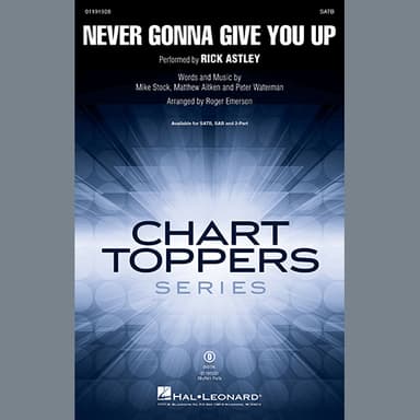 Never Gonna Give You Up (arr. Roger Emerson) - Synthesizer I
