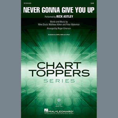Never Gonna Give You Up (arr. Roger Emerson)