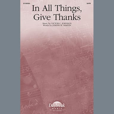 In All Things, Give Thanks