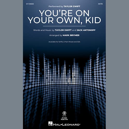 You're On Your Own, Kid (arr. Mark Brymer) - Drums