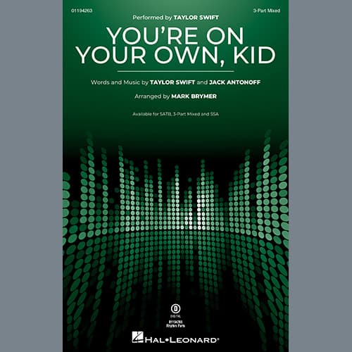 You're On Your Own, Kid (arr. Mark Brymer)