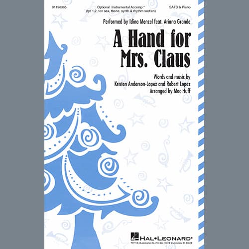 A Hand For Mrs. Claus (arr. Mac Huff) - Synthesizer