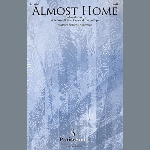 Almost Home (arr. David Angerman)