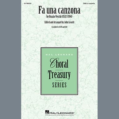 Fa Una Canzona (arr. John Leavitt)