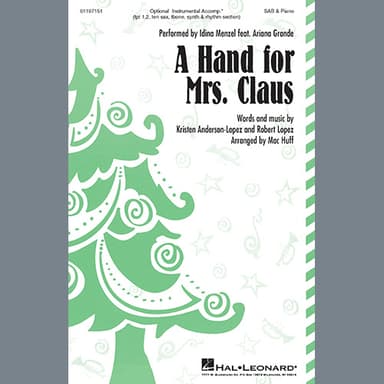 A Hand For Mrs. Claus (arr. Mac Huff)