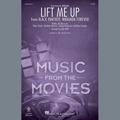 Lift Me Up (from Black Panther: Wakanda Forever) (arr. Mac Huff) - Acoustic Bass