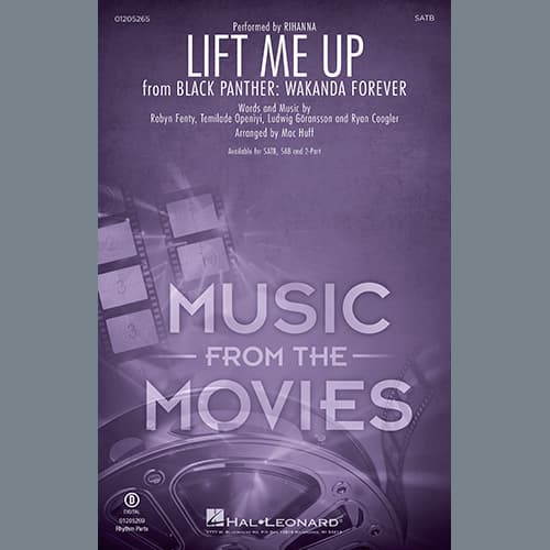 Lift Me Up (from Black Panther: Wakanda Forever) (arr. Mac Huff) - Drums