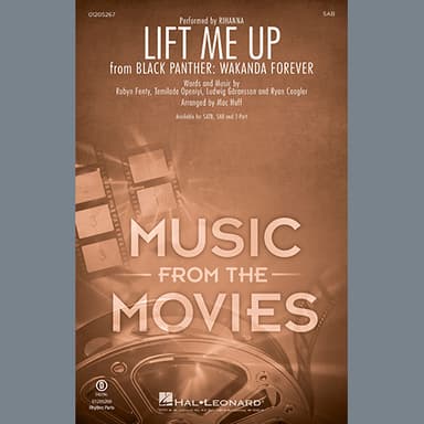 Lift Me Up (from Black Panther: Wakanda Forever) (arr. Mac Huff)
