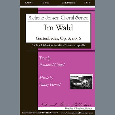 Im Wald (Gartenlieder, Op. 3, no. 6)