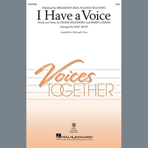 I Have A Voice (arr. Mac Huff) - Bass