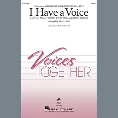 I Have A Voice (arr. Mac Huff)