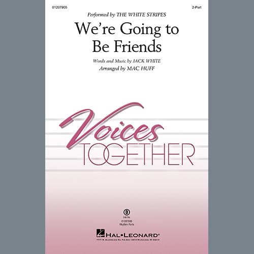 We're Going To Be Friends (arr. Mac Huff) - Drums