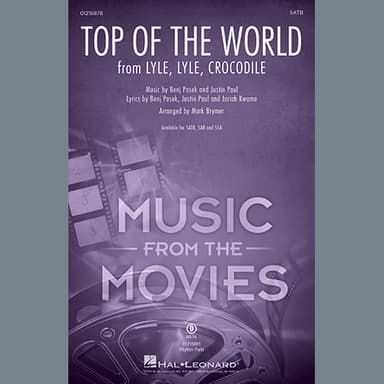 Top Of The World (from Lyle, Lyle, Crocodile) (arr. Mark Brymer) - Synthesizer