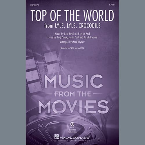Top Of The World (from Lyle, Lyle, Crocodile) (arr. Mark Brymer)
