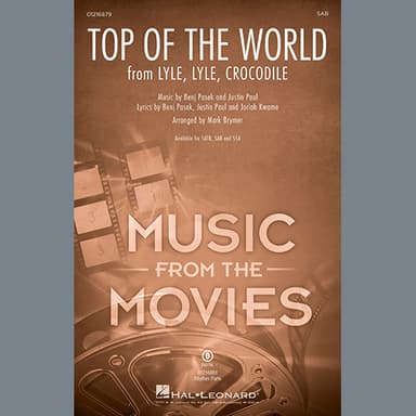 Top Of The World (from Lyle, Lyle, Crocodile) (arr. Mark Brymer)