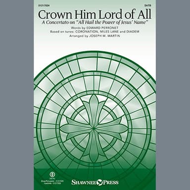 Crown Him Lord Of All (A Concerto on "All Hail The Power Of Jesus' Name") (Brass) - Trombone 1