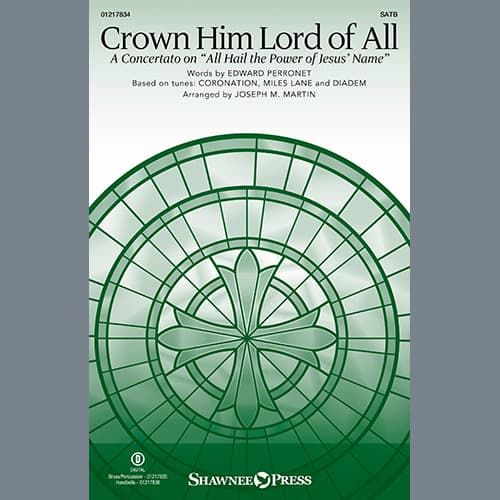 Crown Him Lord Of All (A Concerto on "All Hail The Power Of Jesus' Name") (Handbells) - Full Score