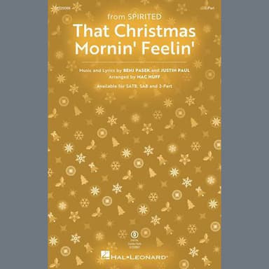 That Christmas Morning Feelin' (from Spirited) (arr. Mac Huff)